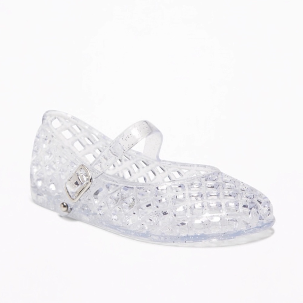 Old Navy Mary Jane Jelly - Size 9 Toddler Clear